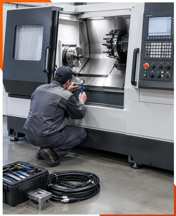Монтаж и пусконаладка токарных станков с ЧПУ в Гусе-Хрустальном